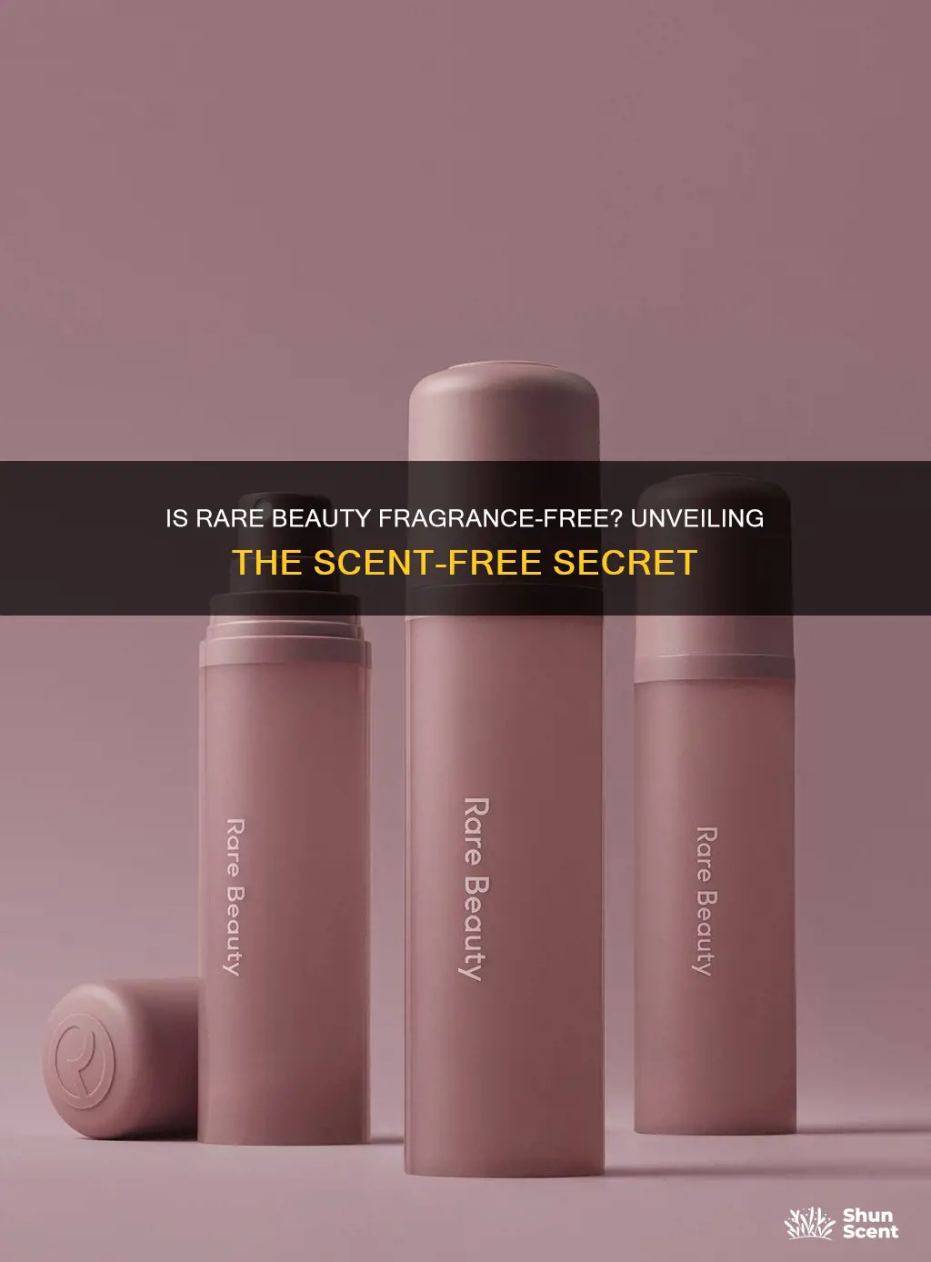 is rare beauty fragrance free