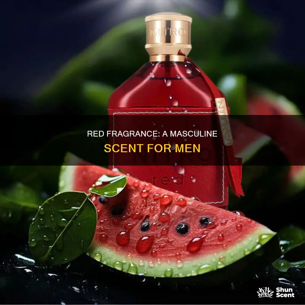 is red fragrance for men