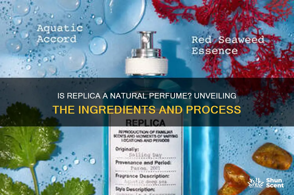 is replica a natural perfume