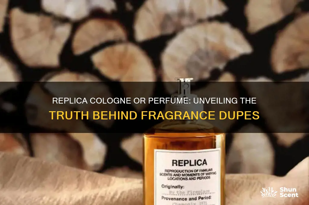 is replica cologne or perfume