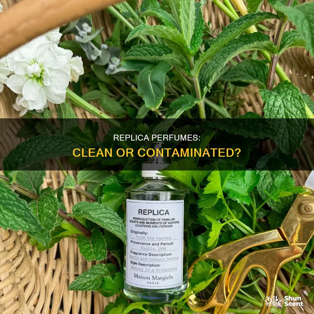 is replica perfume clean