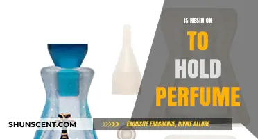 Is Resin Safe for Holding Perfume? A Comprehensive Guide