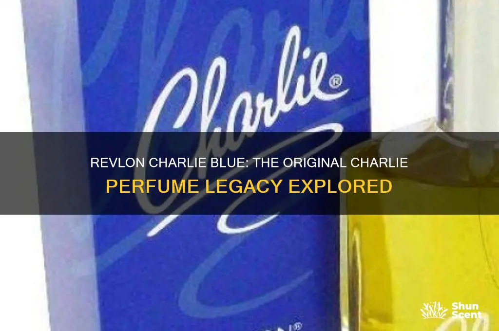 is revelon charlie blue the original charlie perfume