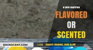 Unveiling the Truth: Is Revo Chapstick Flavored or Scented?