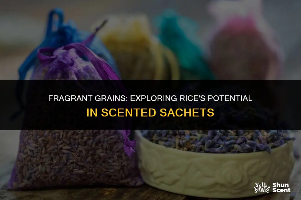 is rice good for scented sachets