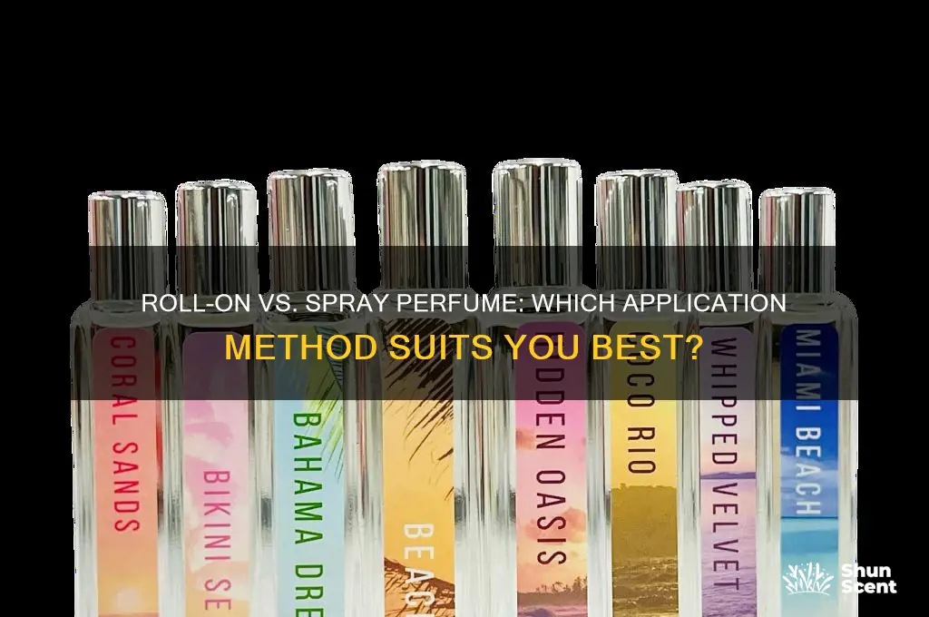 is roll on or spray perfume better