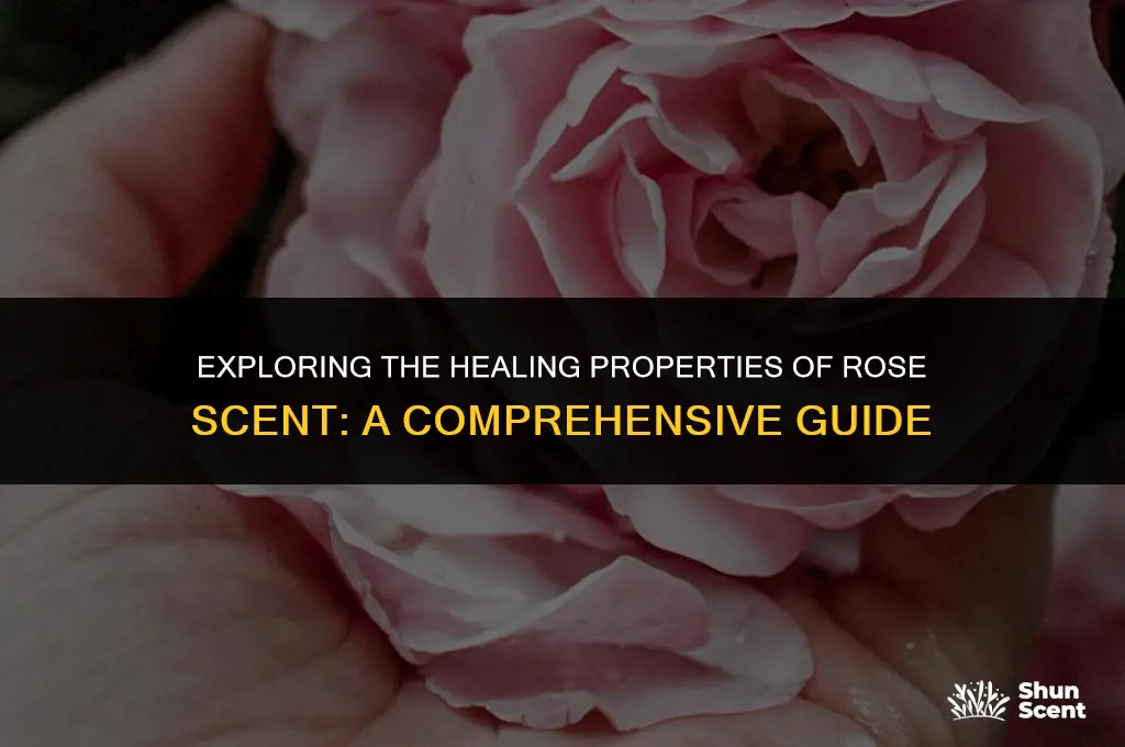 is rose scent healing