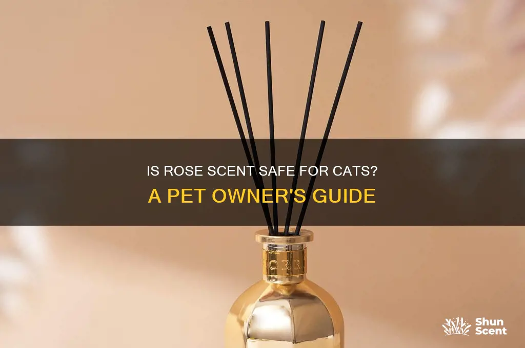 is rose scent safe for cats