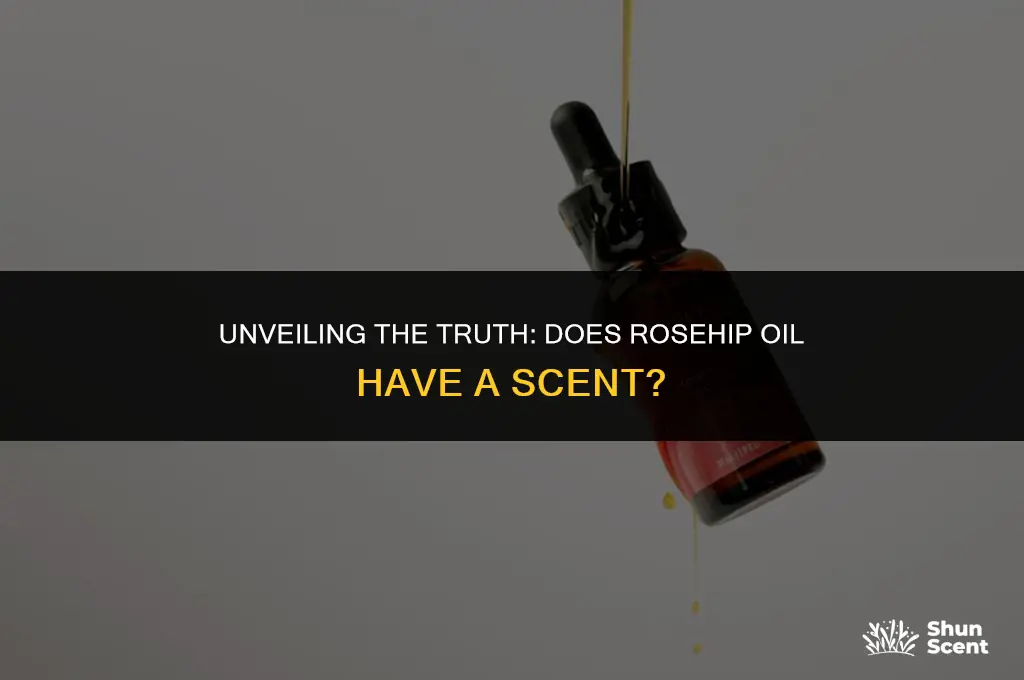 is rosehip oil scented