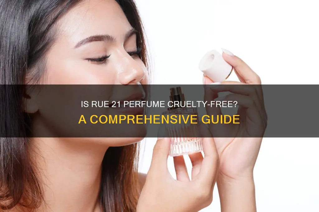 is rue 21 perfume cruelty free