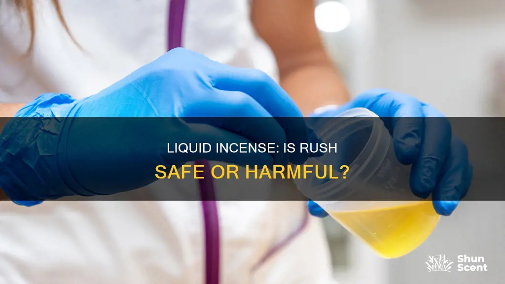 is rush liquid incense bad for you