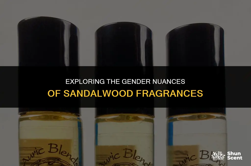 is sandalwood a feminine scent