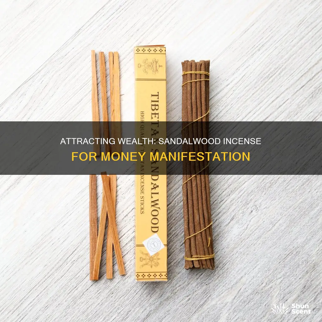 is sandalwood incense good for attracting money