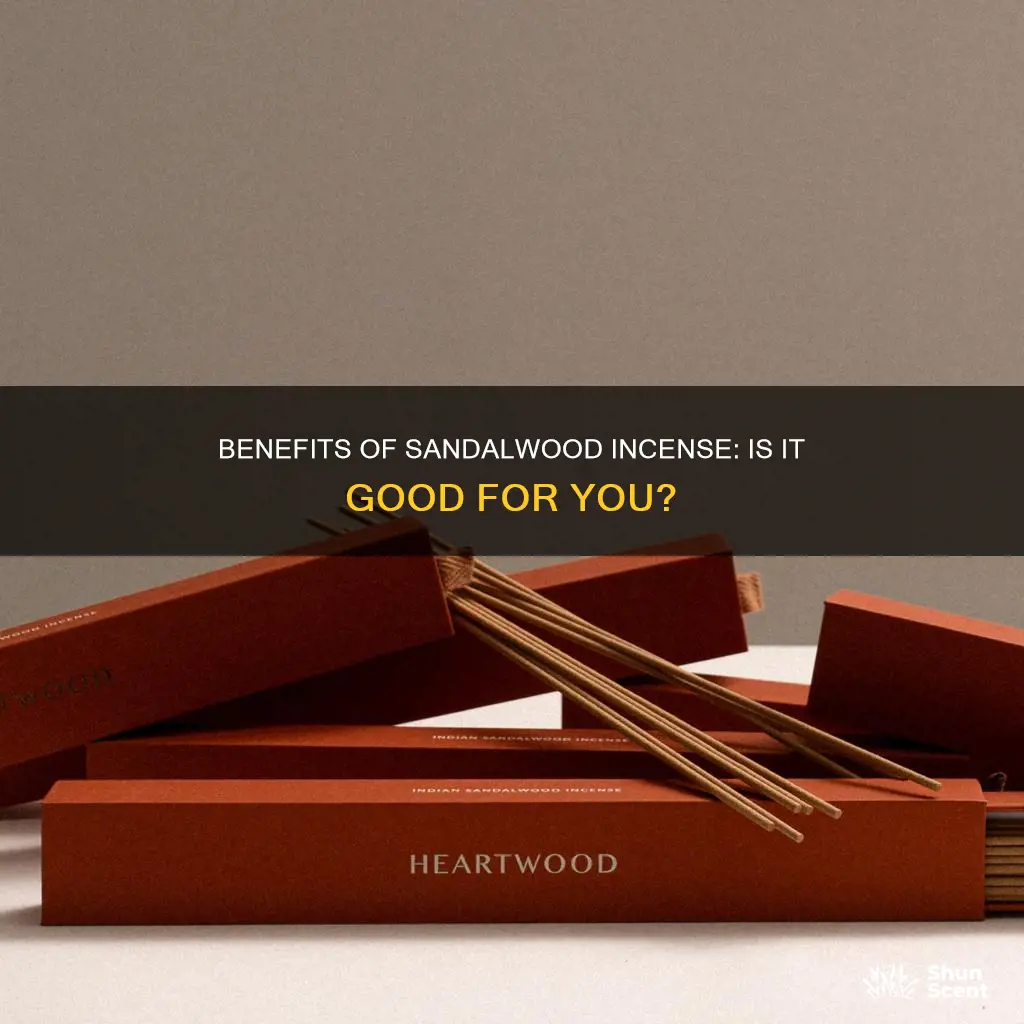 is sandalwood incense good for you