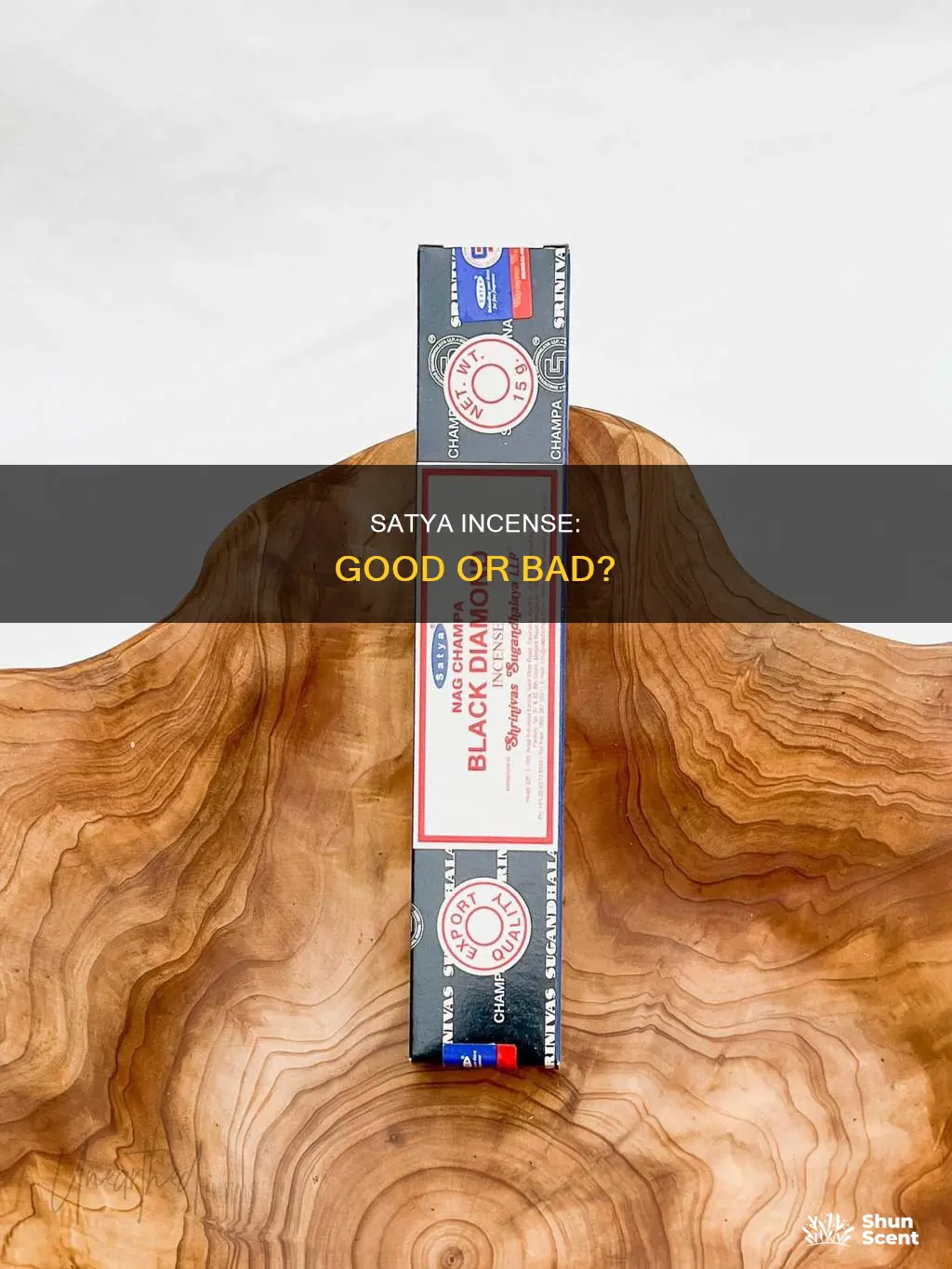 is satya incense good