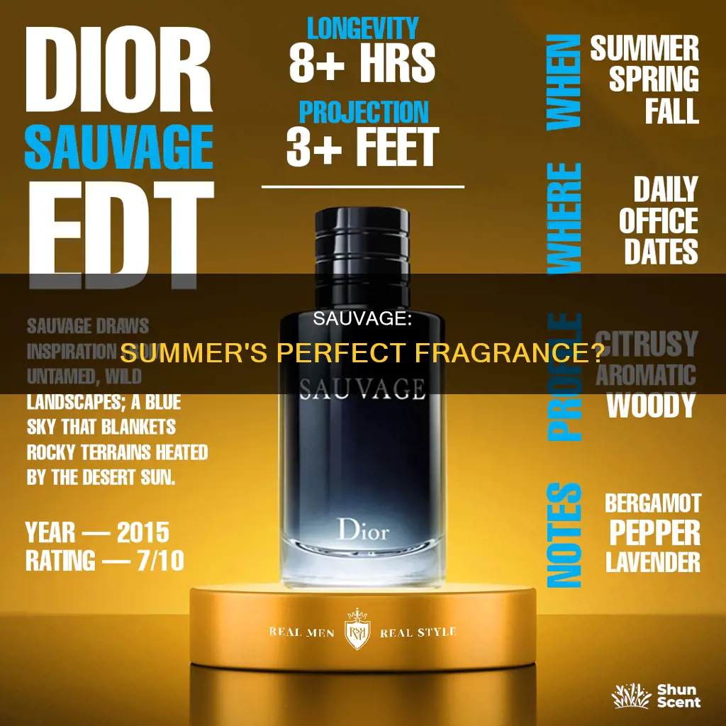 is sauvage a good summer fragrance
