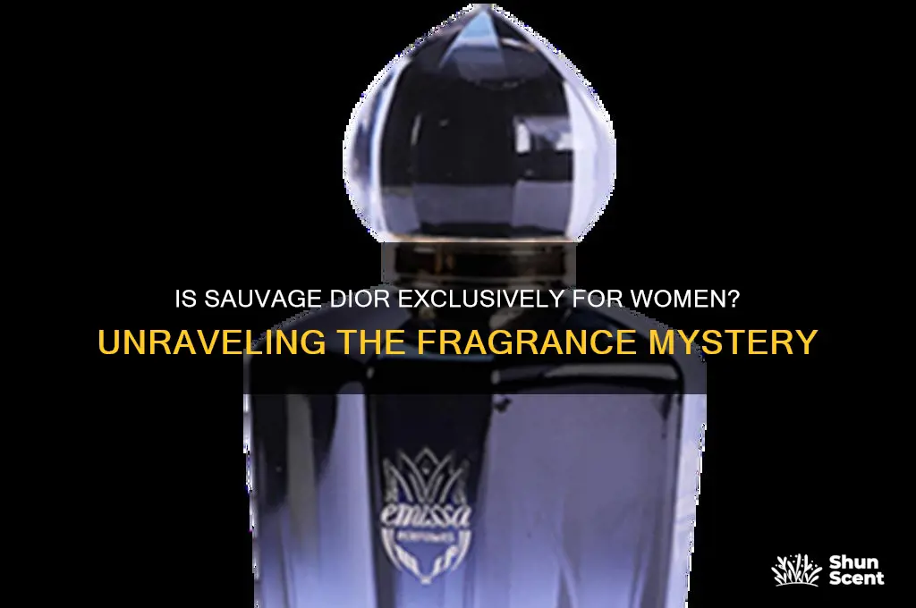 is sauvage dior a women