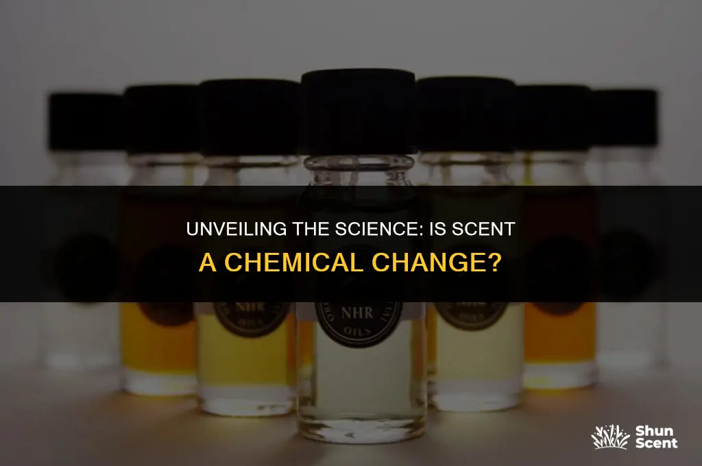 is scent a chemical change