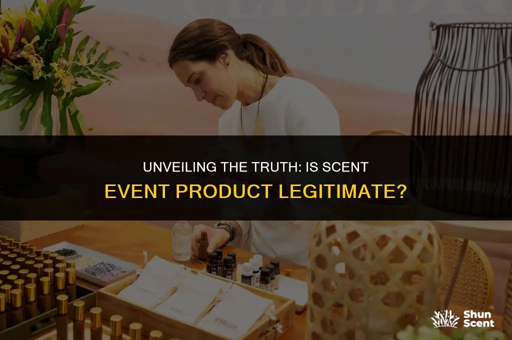 is scent event product legit