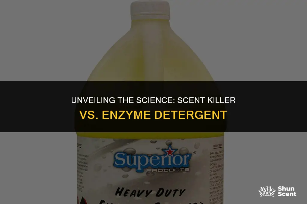 is scent killer an enzyme detergent