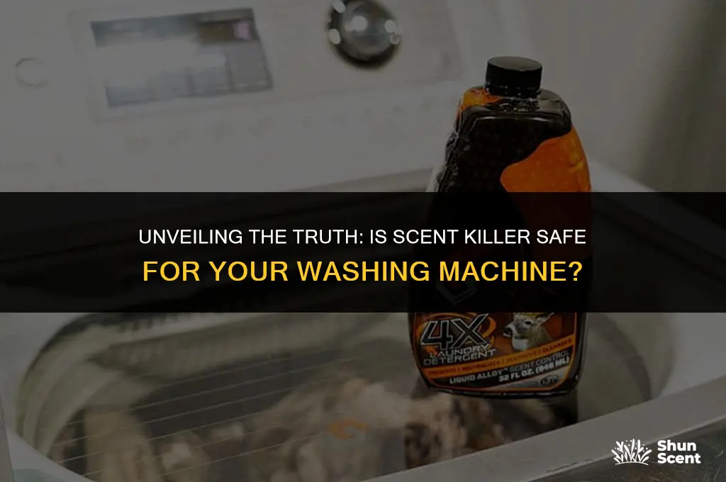 is scent killer safe to use in the washing machine
