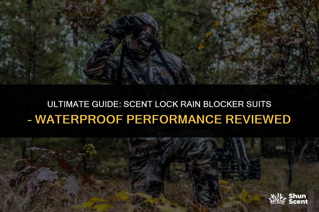is scent lock rain blocker suits waterproof