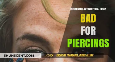 The Truth About Scented Antibacterial Soap and Piercings: What You Need to Know