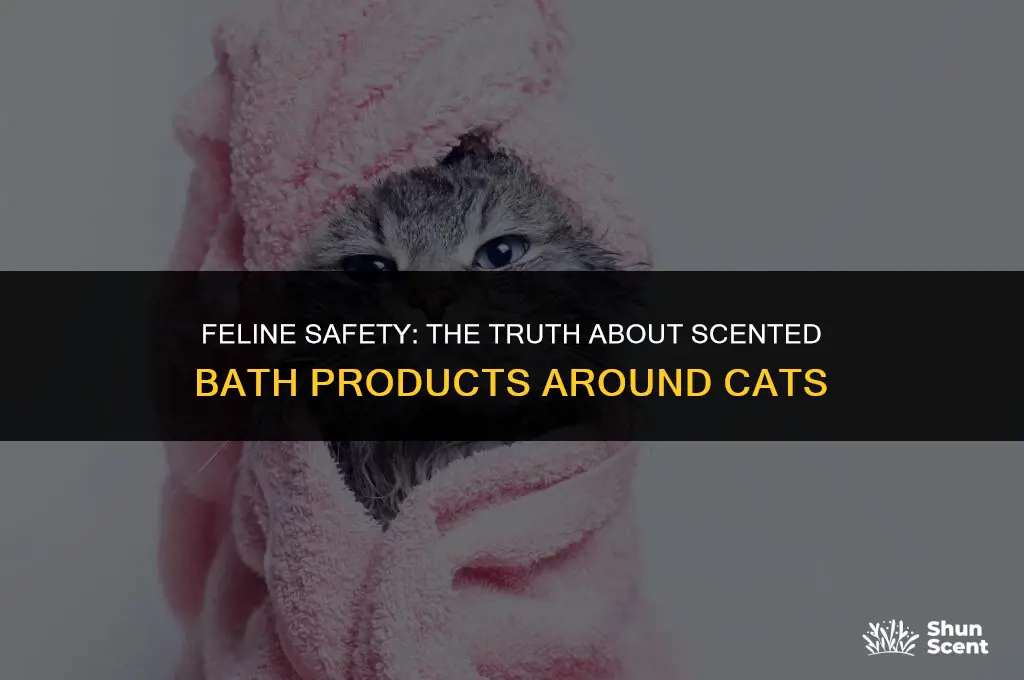 is scented bath oil and soap harmful around cats