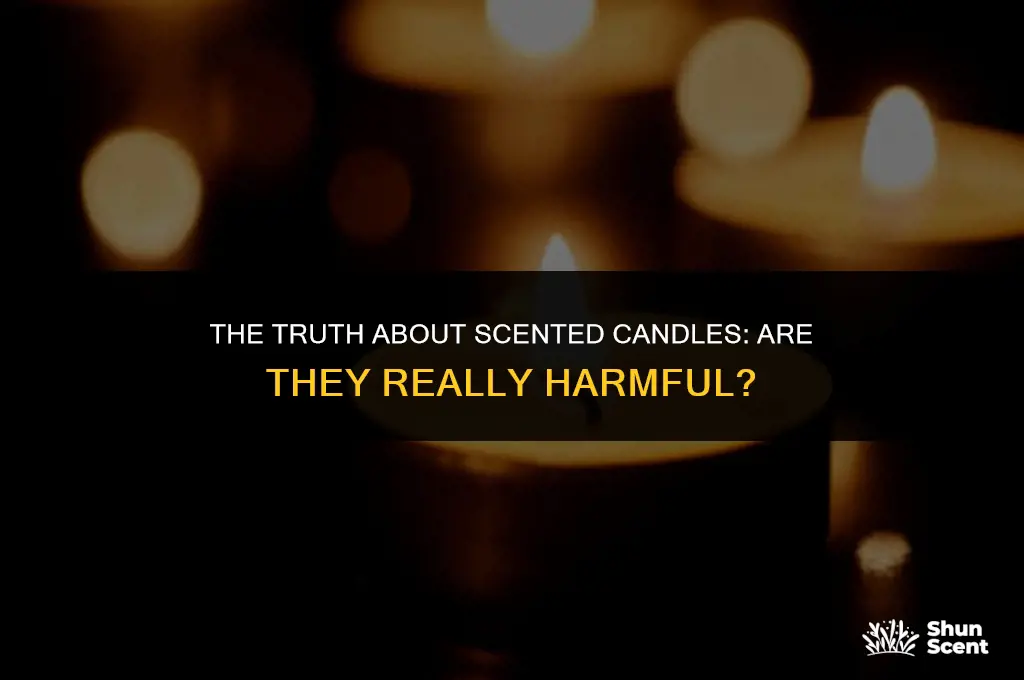 is scented candle bad