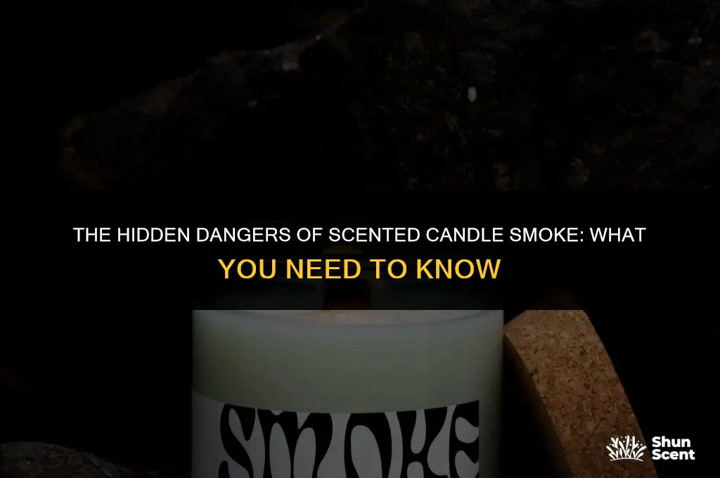 is scented candle smoke harmful