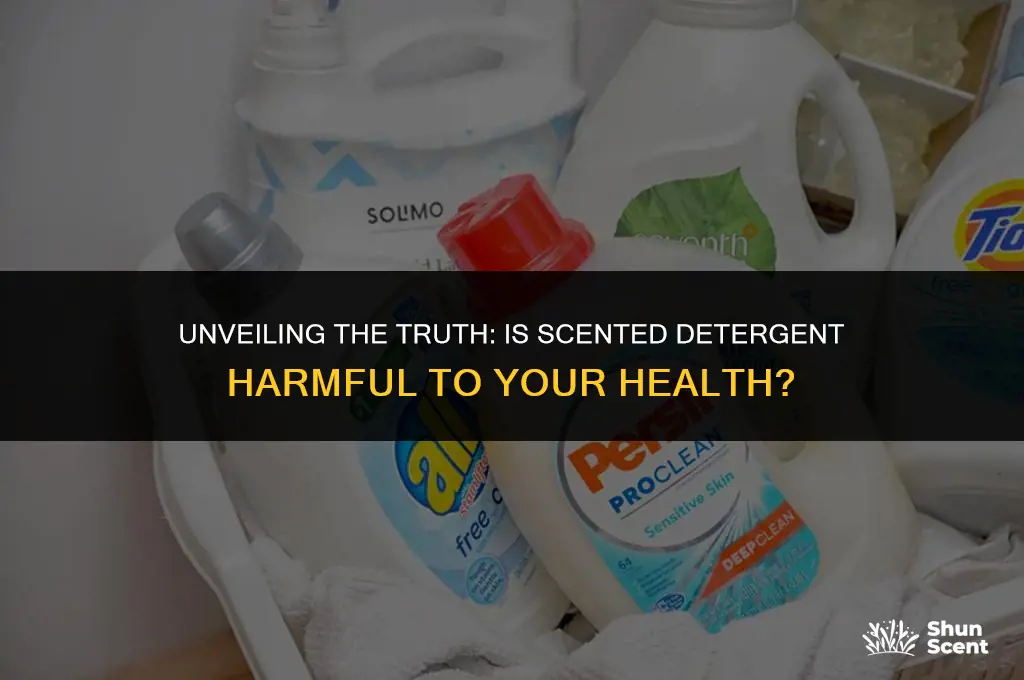 is scented detergent bad for you