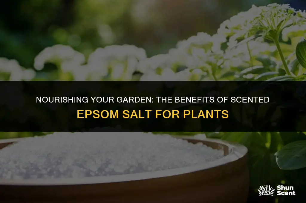 is scented epsom salt ok for plants