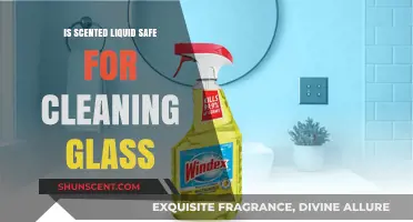 The Truth About Scented Liquids: Safe or Unsafe for Cleaning Glass?