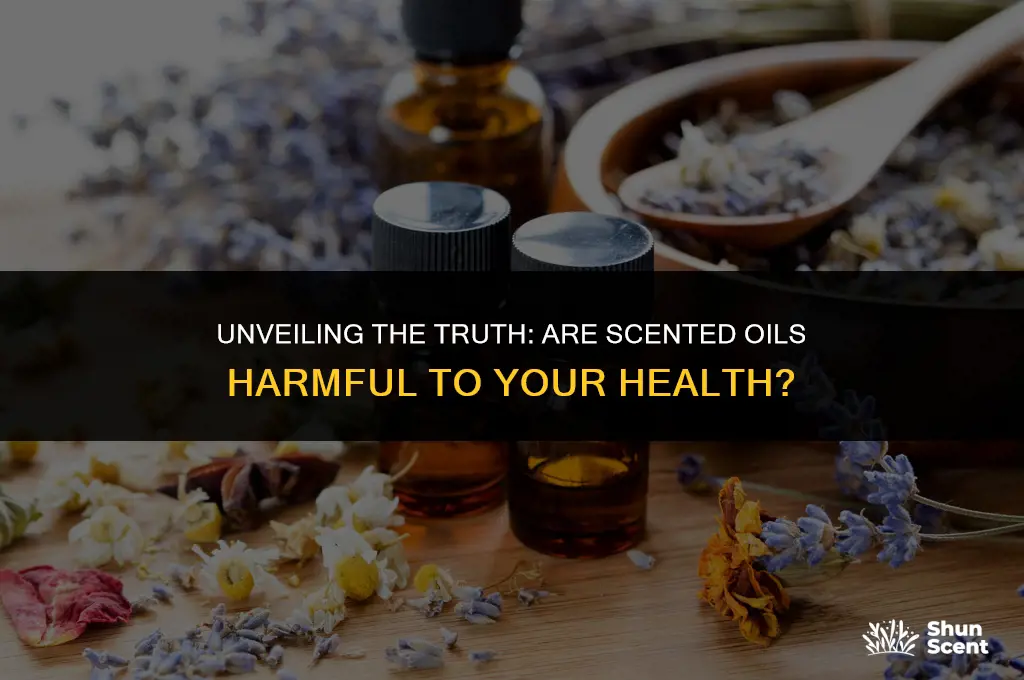 is scented oil bad for you