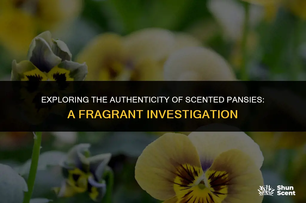 is scented pansy legit