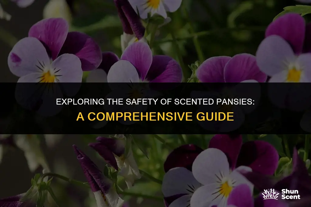 is scented pansy safe