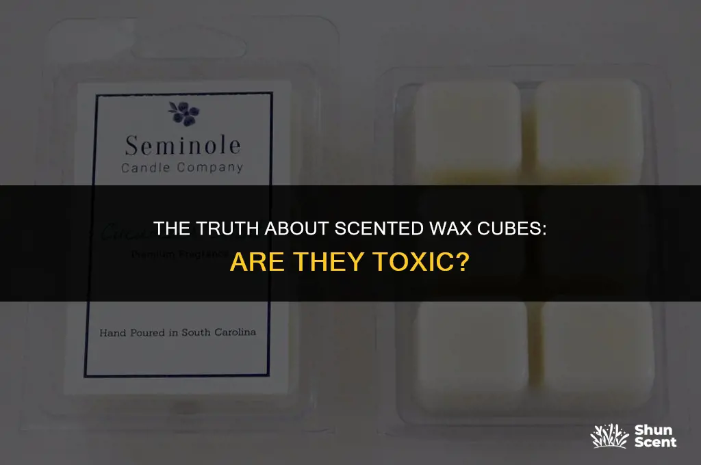is scented wax cubes toxic