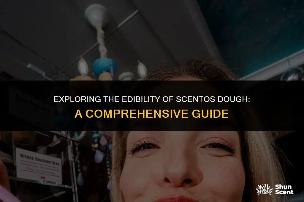 is scentos dough edible