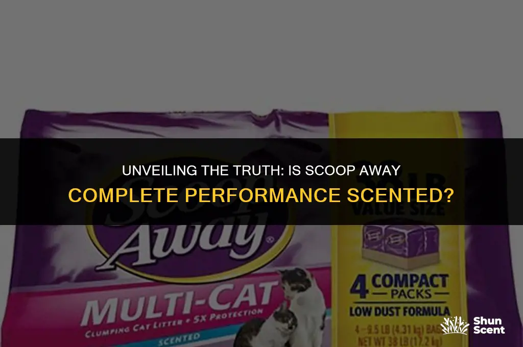 is scoop away complete performance scented