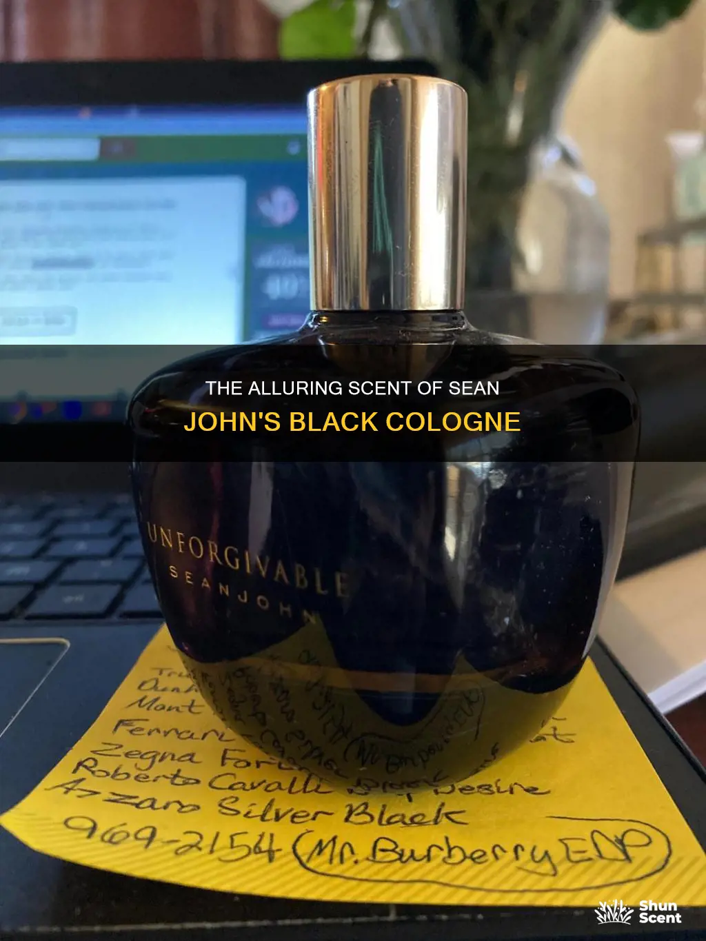 is sean jean black cologne