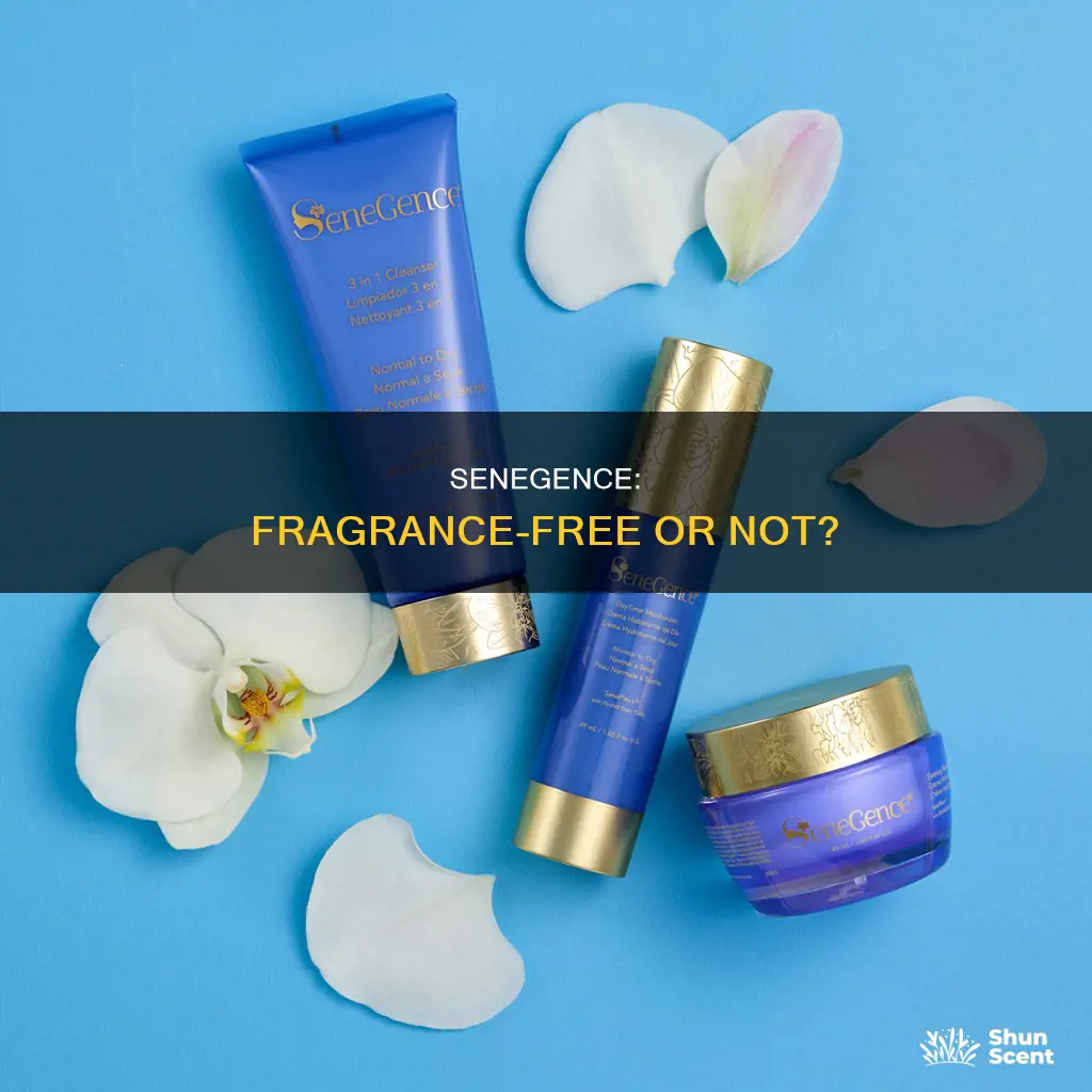 is senegence fragrance free