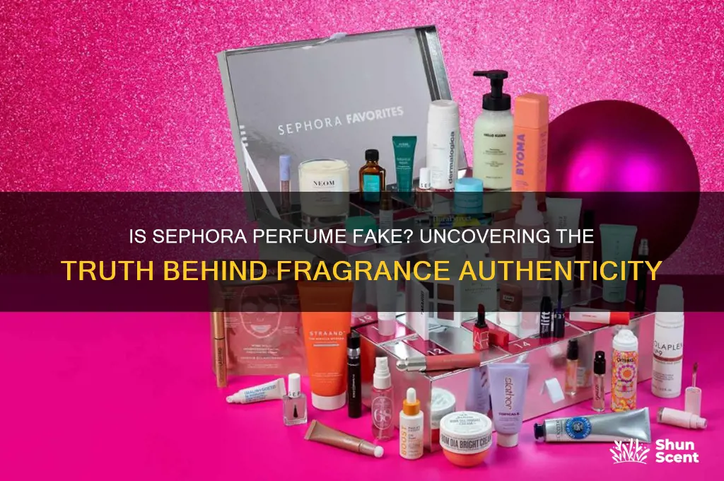 is sephora perfume fake