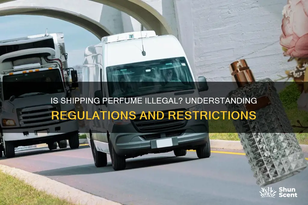 is shipping perfume illegal