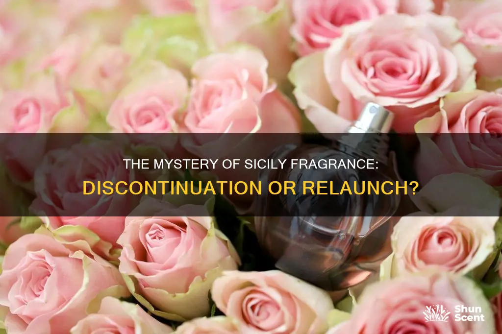 is sicily fragrance discontinued