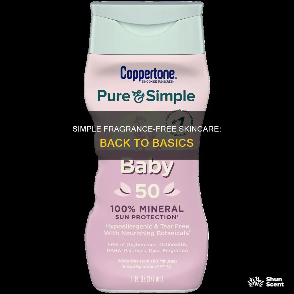 is simple fragrance free