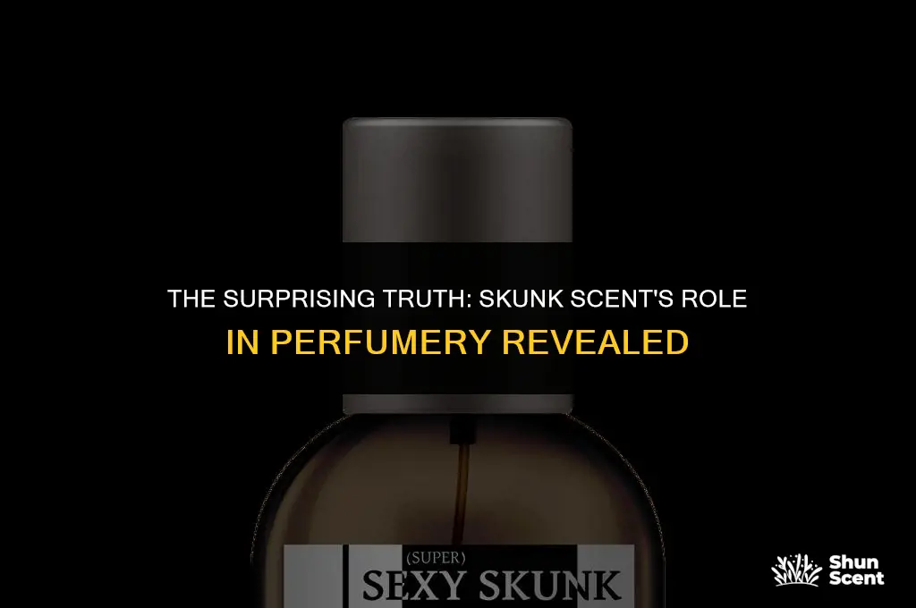 is skunk scent used in perfume