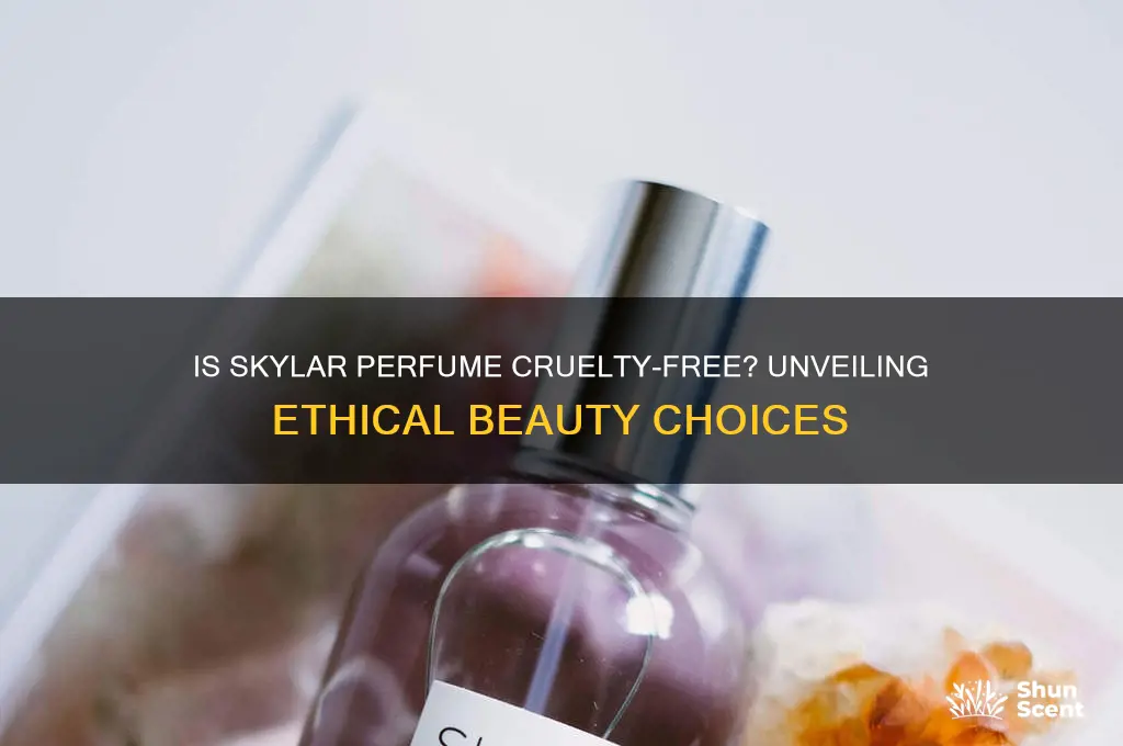 is skylar perfume cruelty free