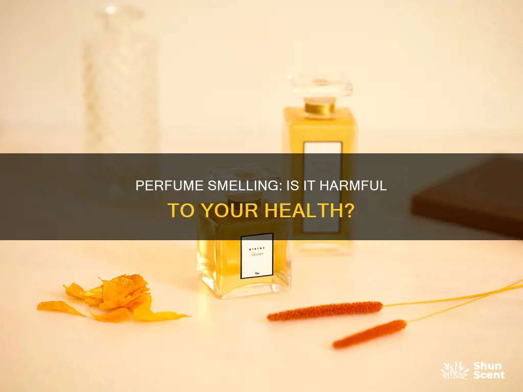 is smelling perfume bad for you