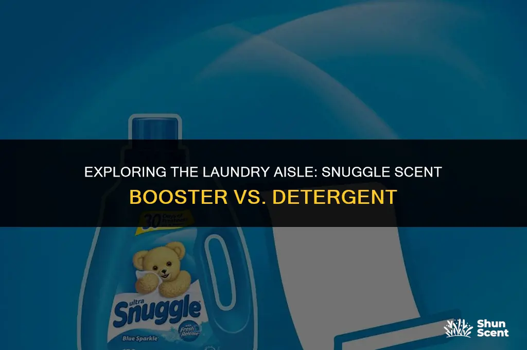 is snuggle scent booster a detergent