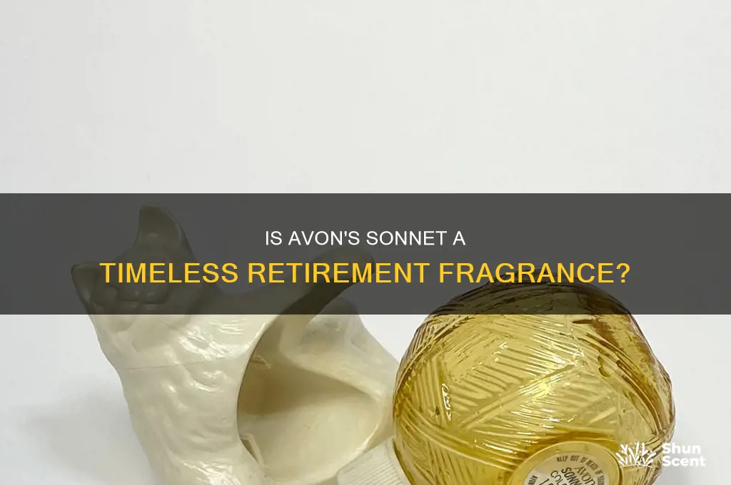 is sonnet a retirement perfume by avon